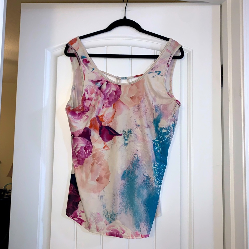 Calia by Carrie Underwood Size Large Key Hole Tank Top